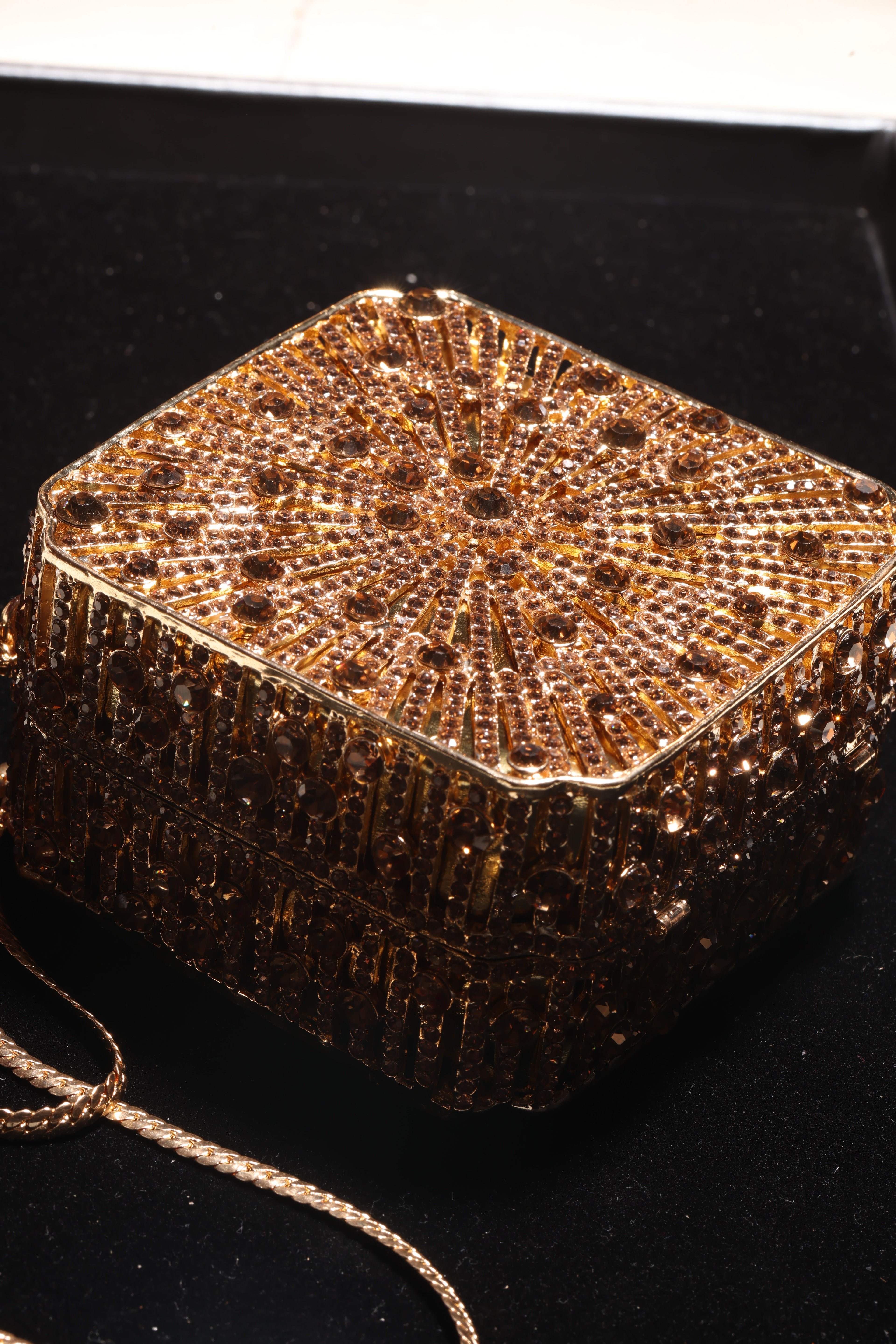 SWAROVSKI CRYSTAL HAND BAG